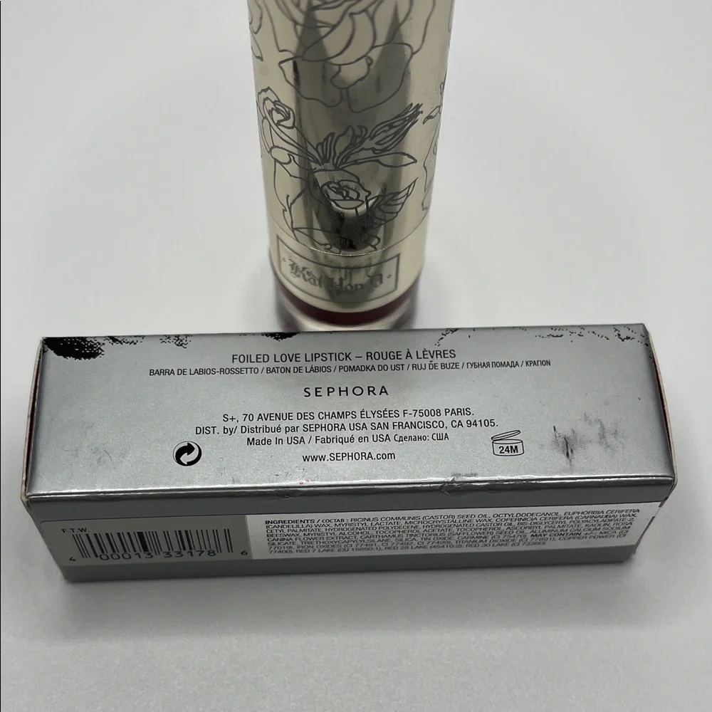 Kat Von D Foiled Love Lipstick Color “FTW” NIB - Picture 7 of 13